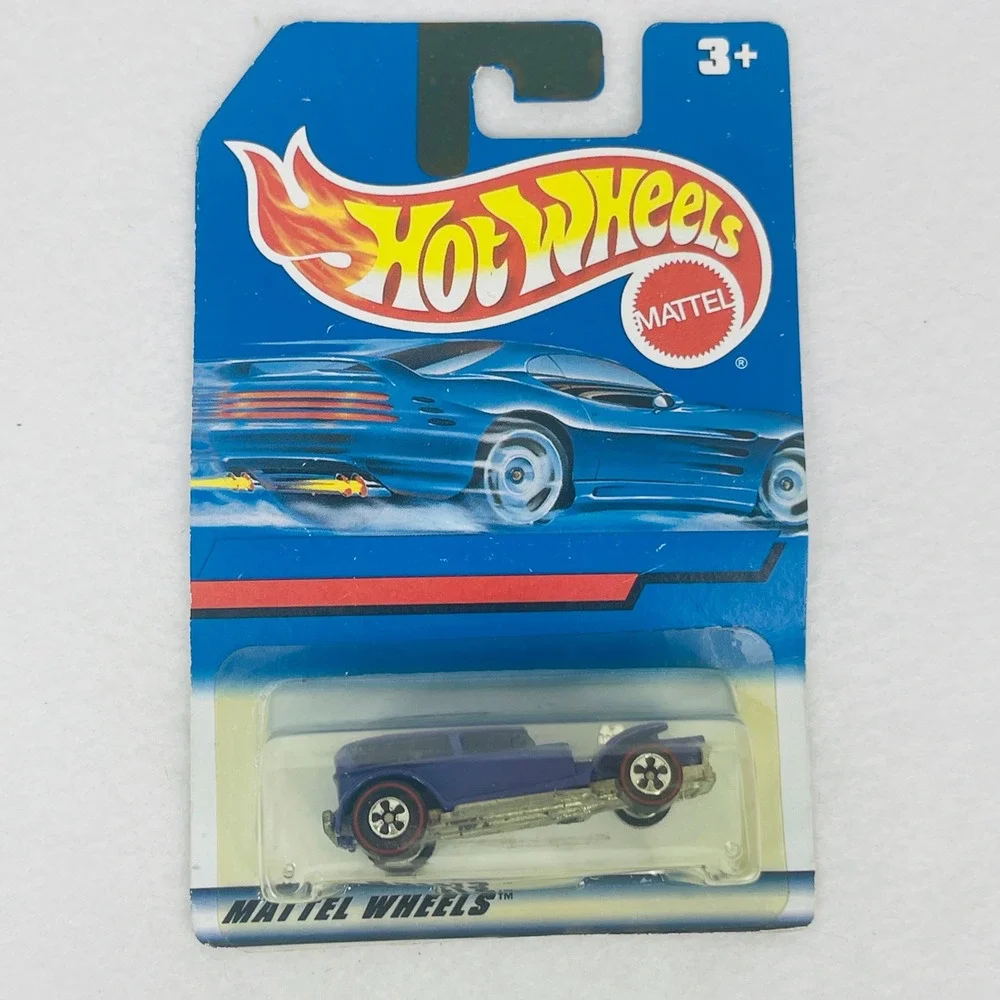 Hot Wheels The Demon Purple Redline Wheels Vintage Style Diecast Car 1:64 Scale